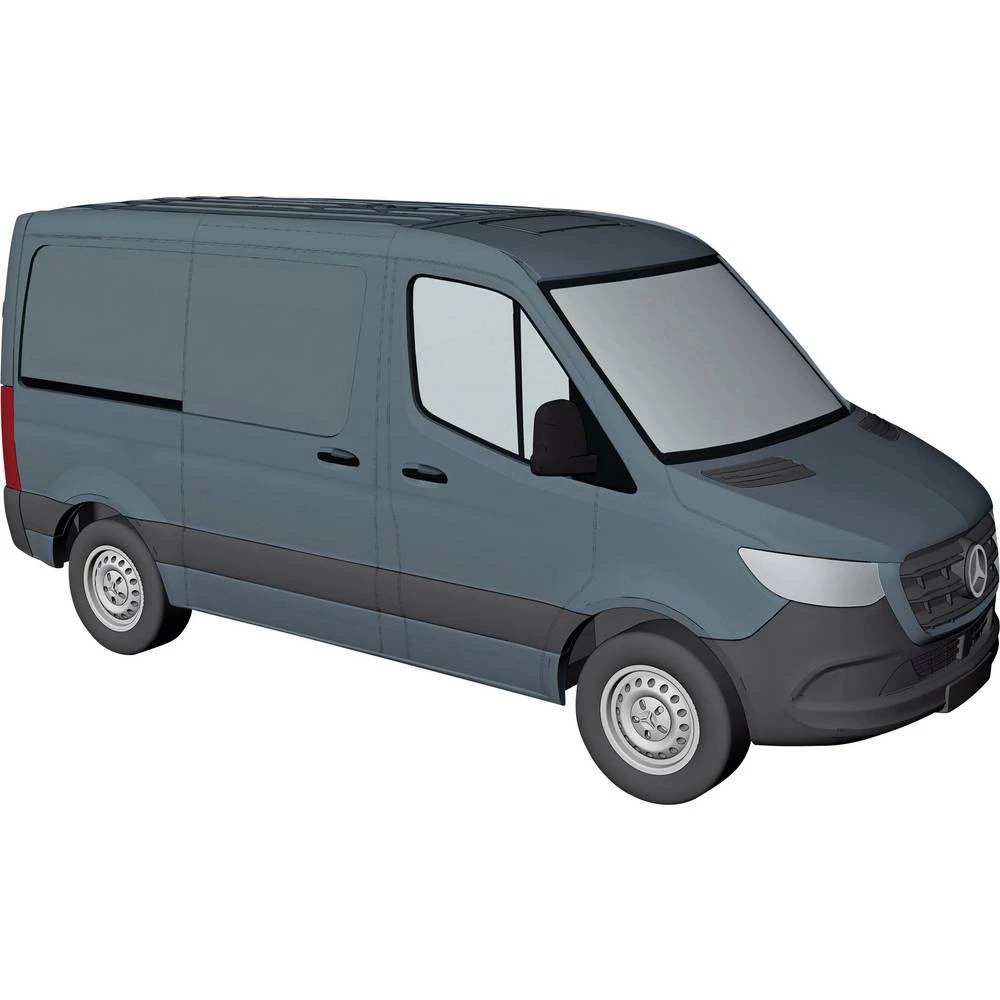 Busch 53401 h0 Mercedes Benz Kombi vozilo Sprinter kratko, sivo slika