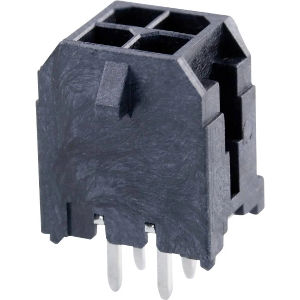 Molex 430450427 Micro-Fit 3.0 Vertical Header, 3.00mm Pitch, Dual Row, 4 Circuits, with PCB Polarizing Peg, Tin, Glow-Wir slika