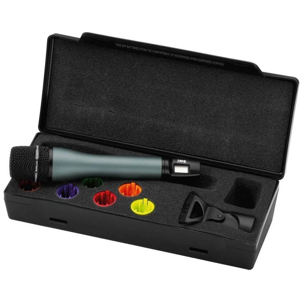 Ručni Vokalni mikrofon IMG STAGELINE TXS-871HT Način prijenosa:Bežični Metalno kućište, Prekidač slika