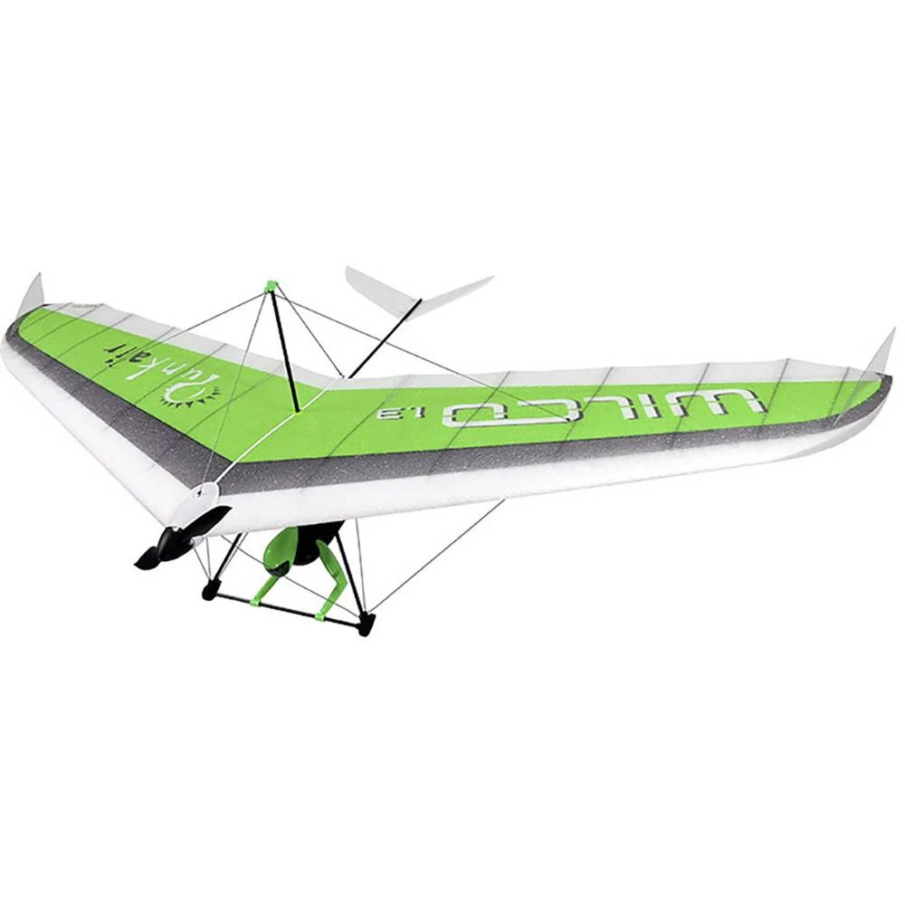 Punk Air Wilco 1.3, Set 1 Zelena RC jedrilica zmaj ARF 1300 mm slika