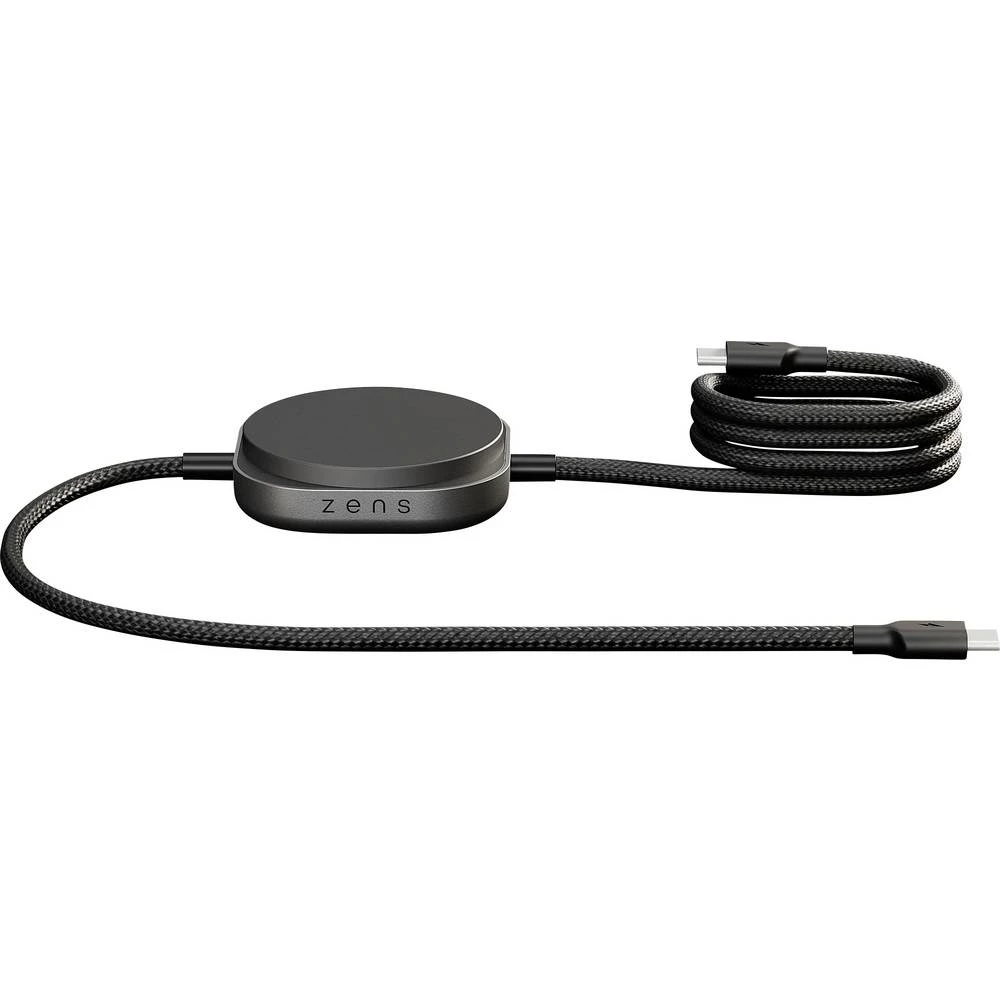 ZENS indukcijski punjač 15 W ZECC05B ZECC05B/00 Izlazi standard indukcijskog punjenja, Apple MagSafe, USB-C® crna slika