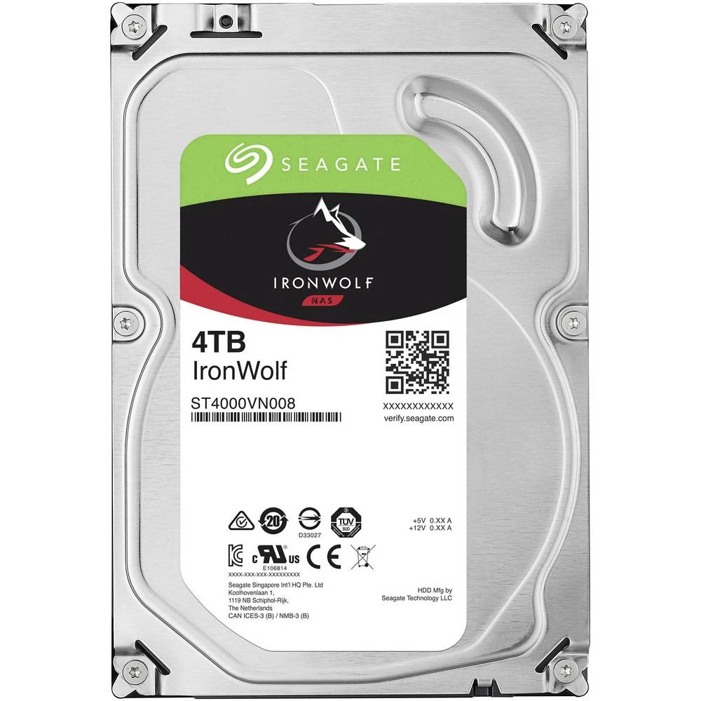 Unutarnji tvrdi disk 8.9 cm (3.5 ") 4 TB Seagate IronWolf&trade; Bulk ST4000VN008 SATA III slika
