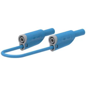 Electro PJP 2610-IEC-CD1-100BL mjerni kabel [lamelni muški konektor 4 mm - lamelni muški konektor 4 mm] 1.00 m plava boja 1 St. slika