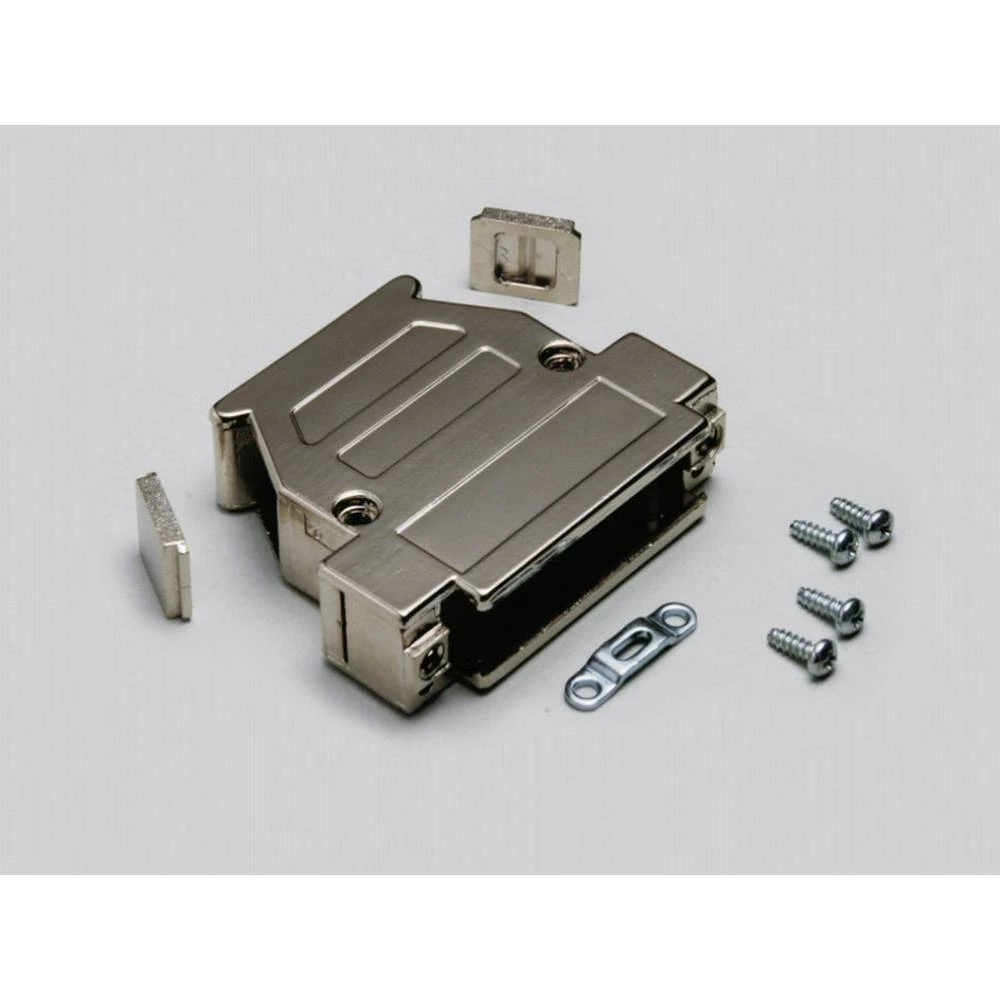 D-SUB kućište Broj polova: 37 Umjetna masa, metalizirana Srebrna BKL Electronic 1 ST slika