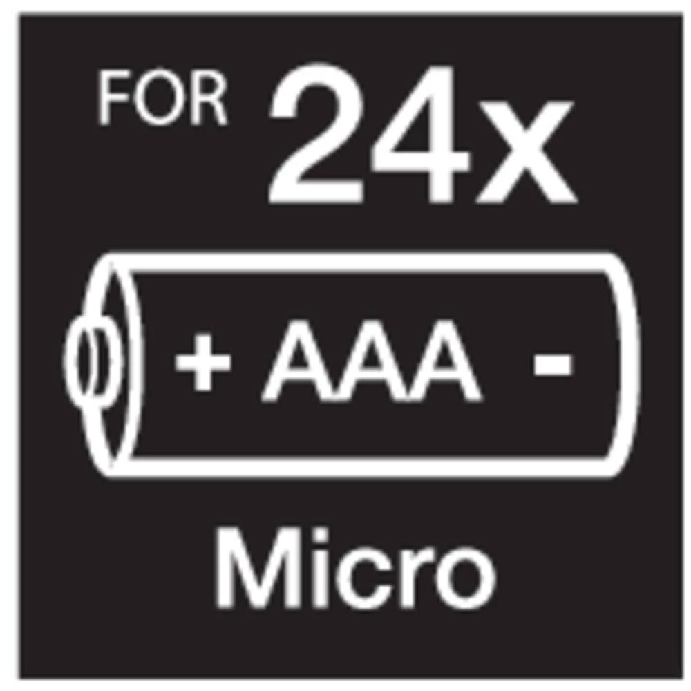 Kutija baterija Micro (AAA), 10440 Basetech AAA 24-PK (D x Š x V) 90 x 62 x 25 mm slika