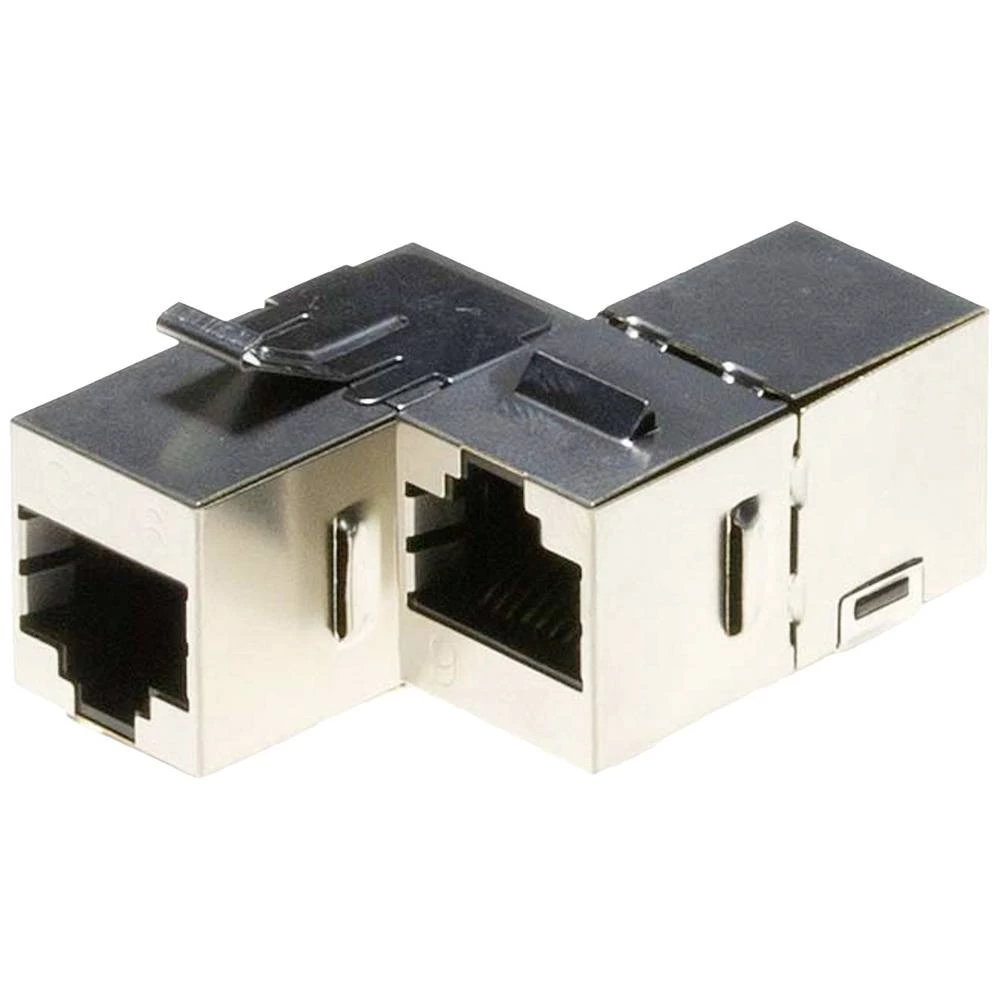 Lyndahl RJ45 mreža adapter cat 5e [1x RJ45-utičnica - 1x RJ45-utičnica]  srebrna slika