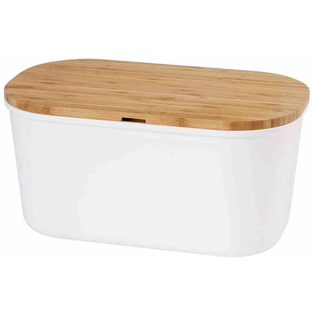 Kesper 58080 Kutija za kruh bijeli melamin, 37 x 17,5 x 21,5 cm slika