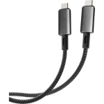 Vivanco USB kabel za punjenje USB 3.2 gen.2 USB-C® utikač, USB-C® utikač 0.5 m crna  64010