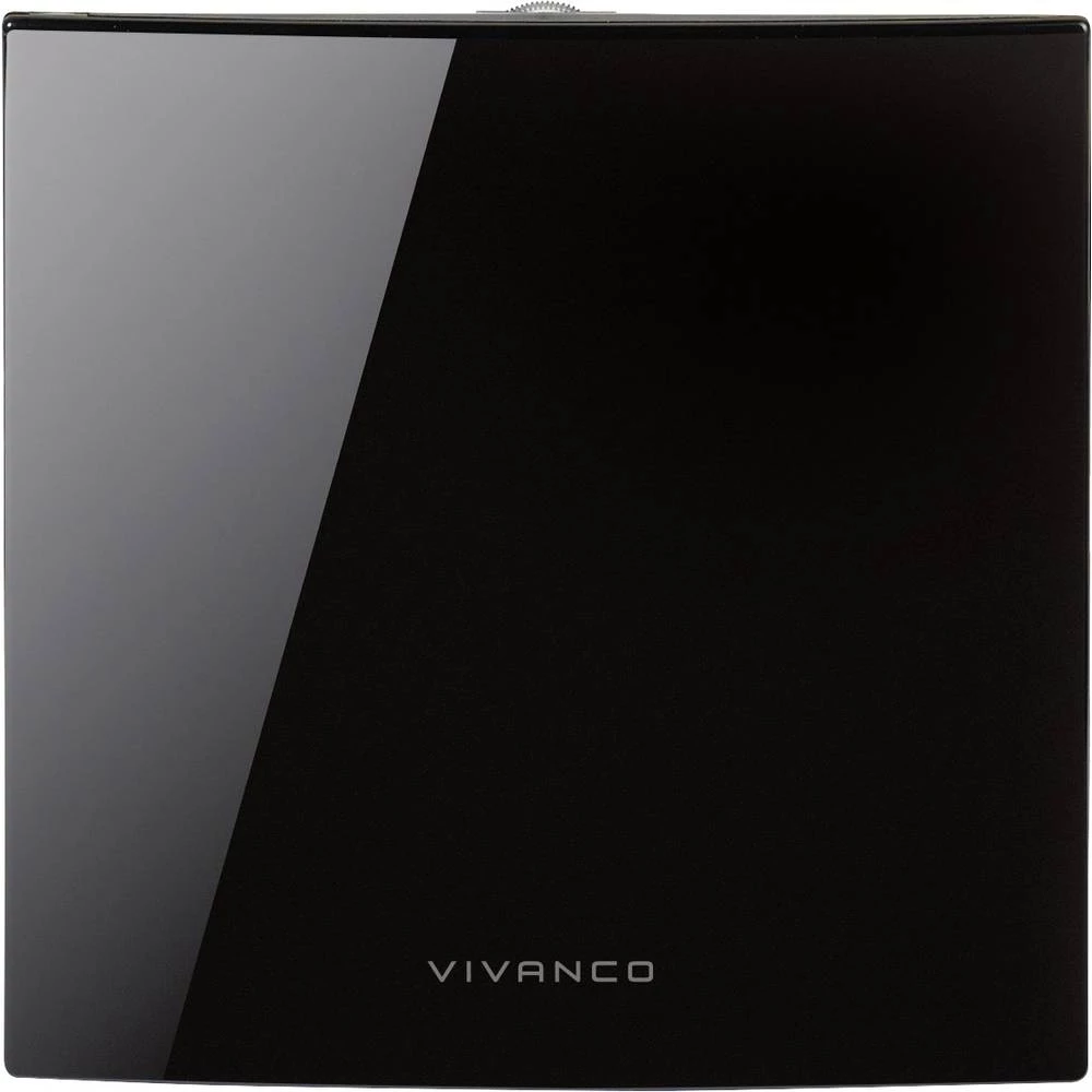 Aktivna DVB-T/T2 ravna antena Vivanco TVA 4050 Unutrašnje područje Crna slika