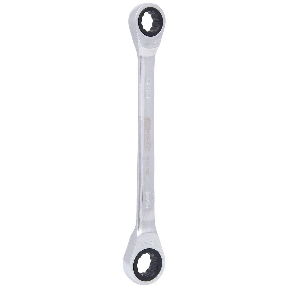 KS Tools 5034402 503.4402 dupli prstenasti ključ Veličina ključa (inča) (samo za naslov) 3/8" - 5/16" slika