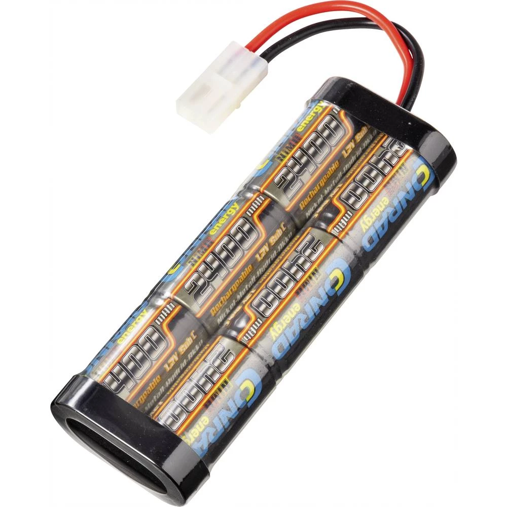 Conrad energy NiMH akumulatorski paket za modele 7.2 V 2400 mAh Broj ćelija: 6  štap Tamiya utikač slika