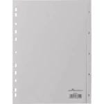 Durable Register 6505 DIN A4 1-5 Polipropilen Siva 5 pregrada za registrator Reljefne kartice 650510