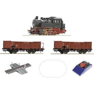 Roco 51160 Analogni startni set: parna lokomotiva BR 80 s teretnim vlakom DB slika