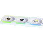 Lian Li Lian Li UNI FAN SL Wireless LCD Lüfter, ARGB, PWM, 3er-Pack inkl. Controlle ventilator za PC kućište bijela (Š x