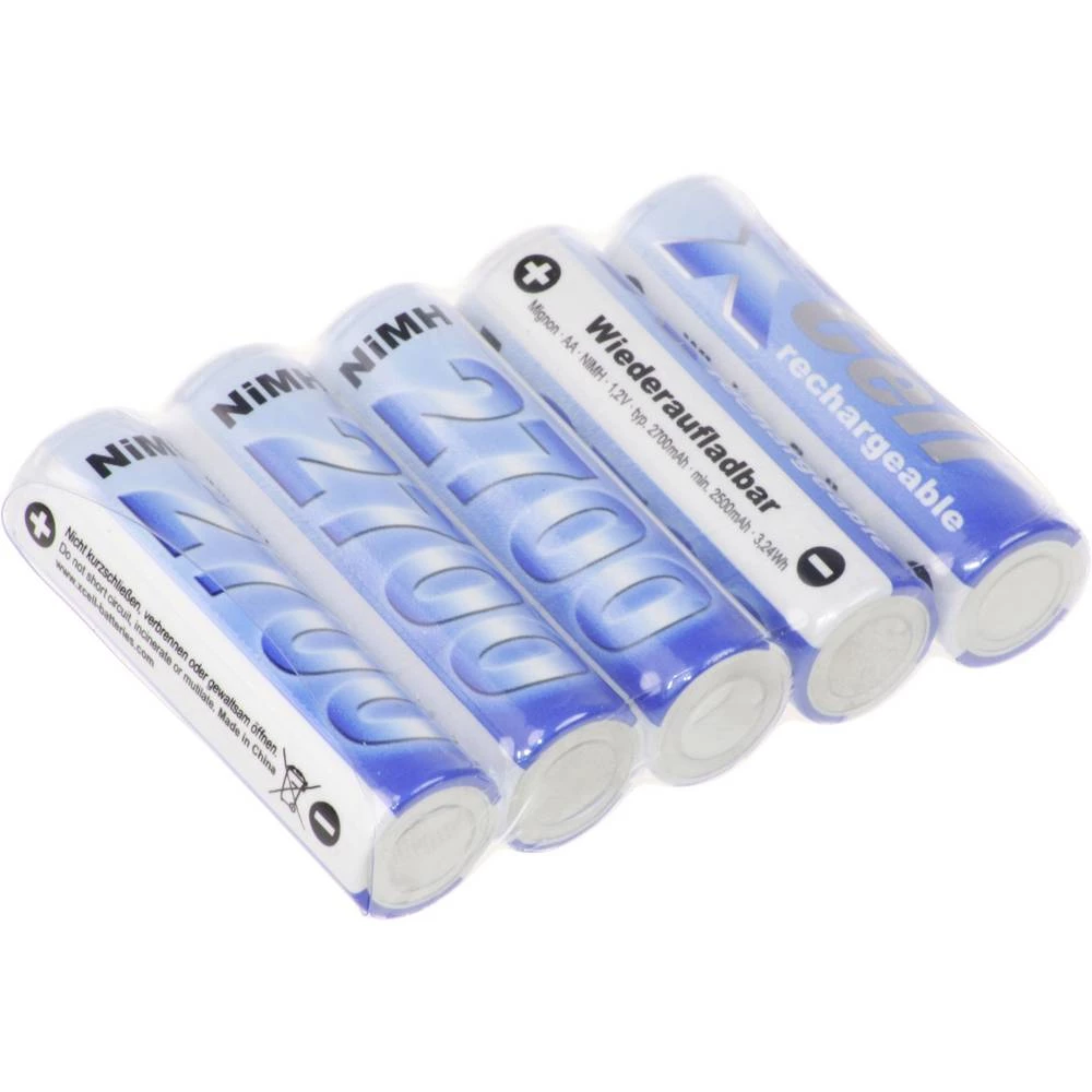 XCell X2900AA-4S mignon (AA) akumulator NiMH 2900 mAh 1.2 V 4 St. slika