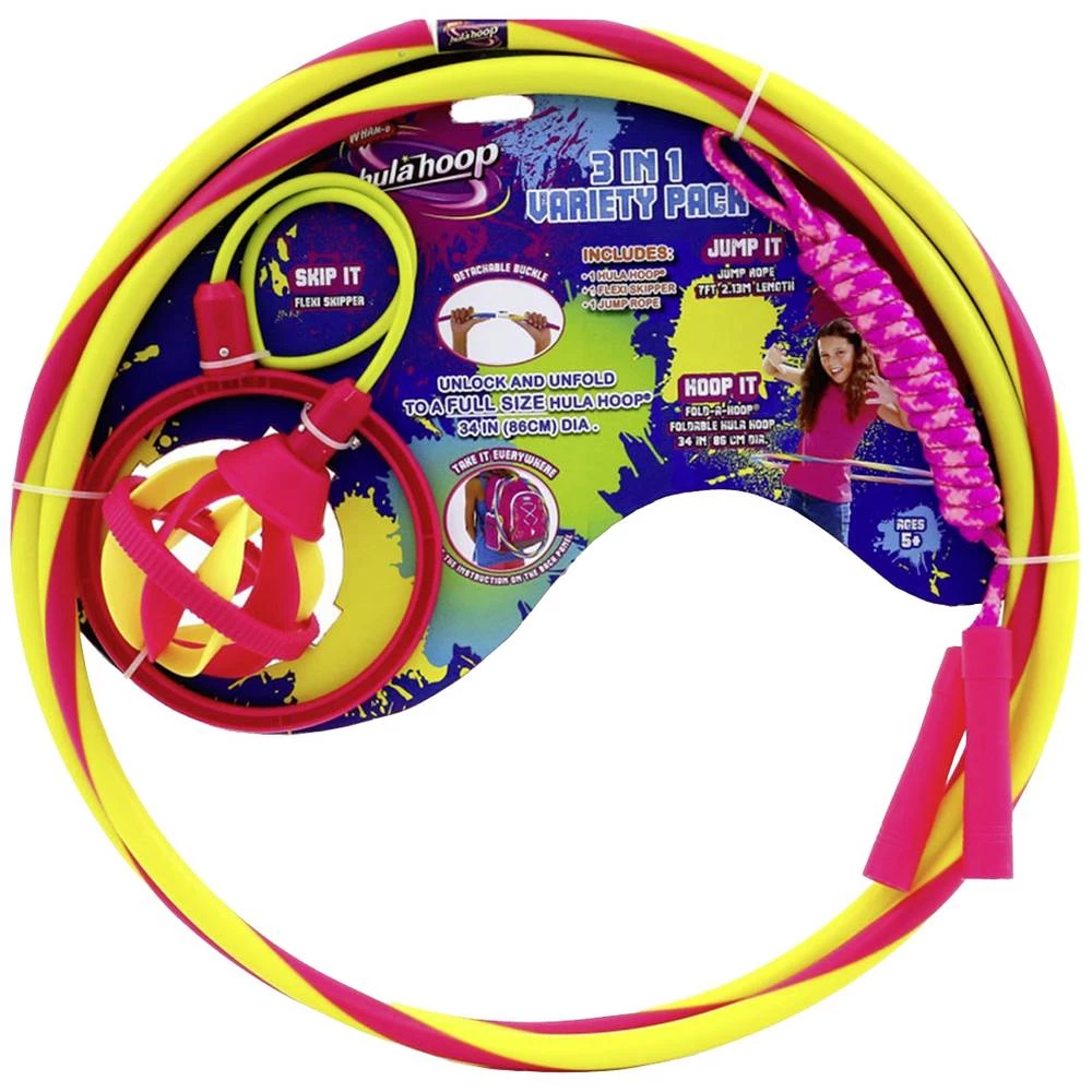 WHAM O Wham-O Hula Hoop Variety Pack 3 u 1 381030 slika