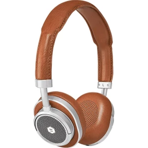 Bluetooth® Naglavne slušalice Master & Dynamic MW50+ Preko ušiju Smeđa boja, Srebrna slika