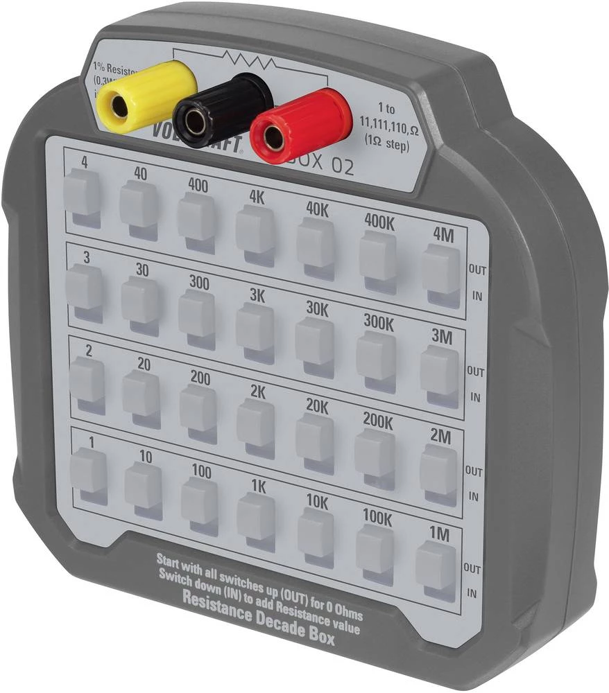 Mjerna dekada 1 % VOLTCRAFT R-BOX 02 slika