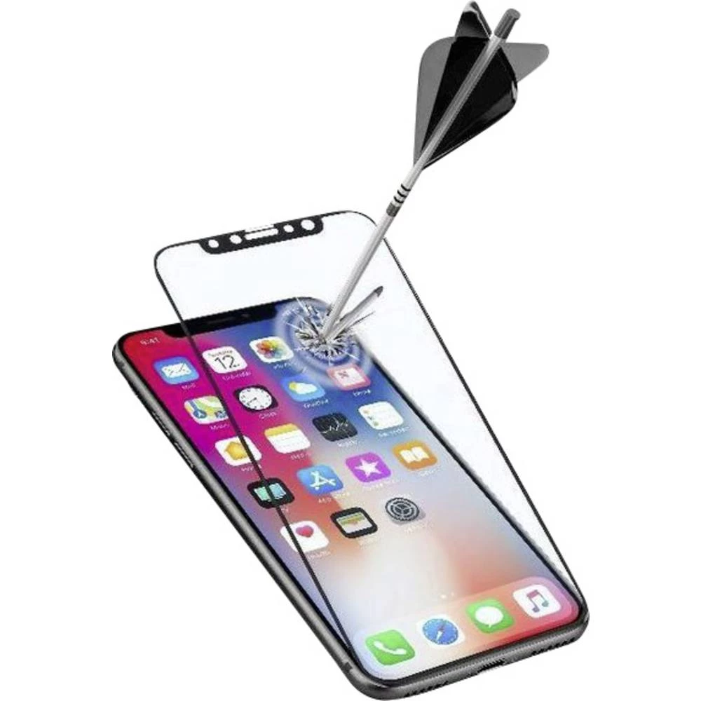 Cellularline TEMPGCAPIPH8K Zaštitno staklo zaslona Pogodno za: Apple iPhone X 1 ST slika