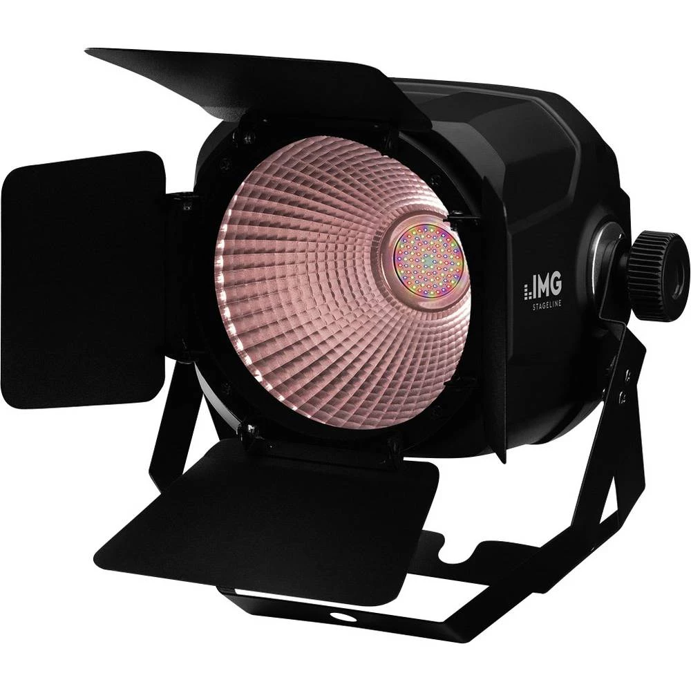 LED PAR reflektor IMG STAGELINE PARC-100E/RGB Broj LED: 1 Crna slika