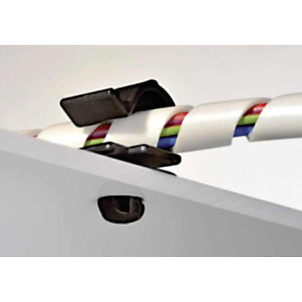 Držač kabela, s razcjepnim jezikom crne boje HellermannTyton 151-00674 KSFT6,5OC7-9 1 kom slika