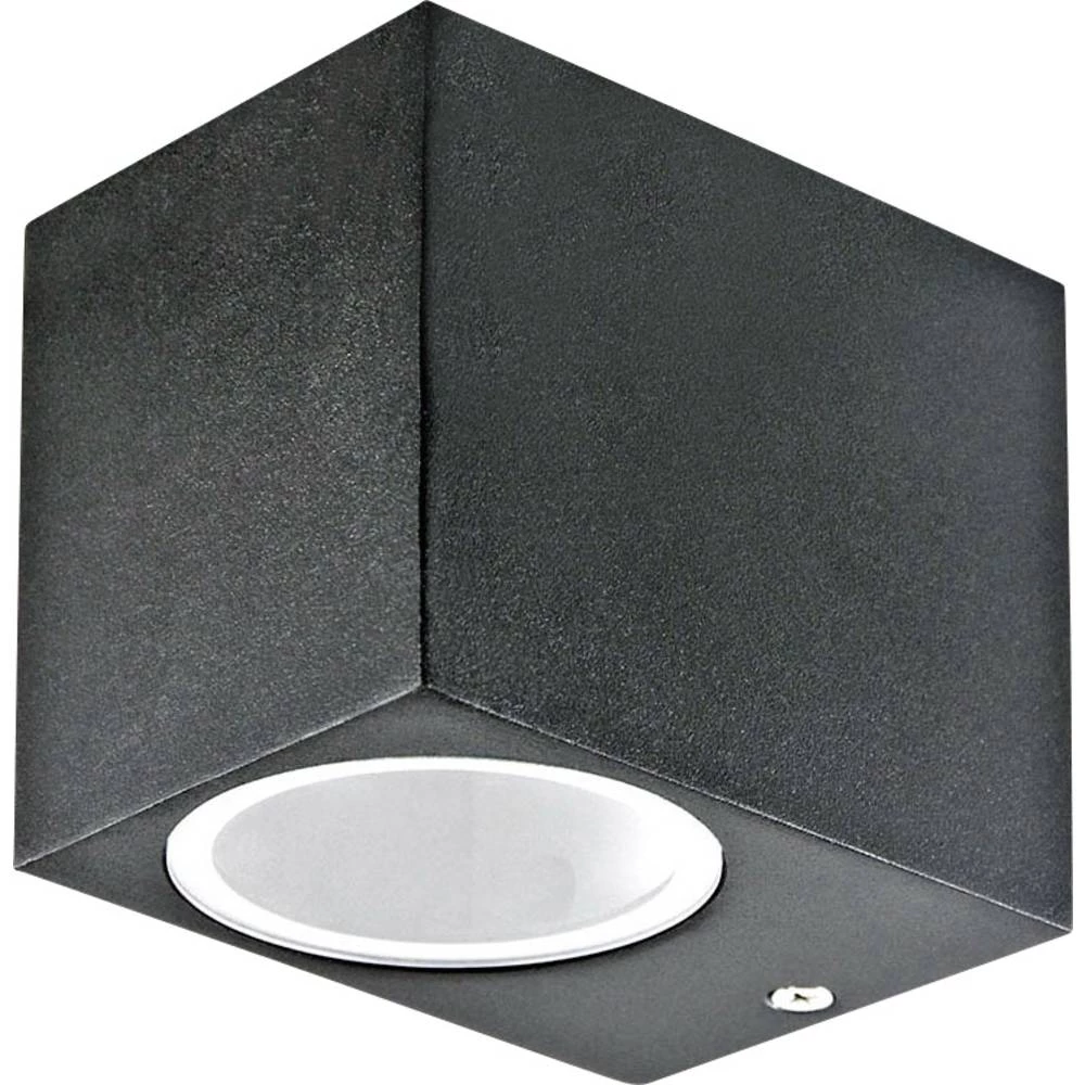 Vanjsko zidno svjetlo LED GU10 V-TAC VT-7651SQ sw Crna slika