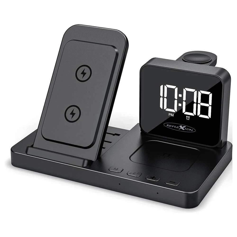 Reflexion stolni punjač 2.5 W, 5 W, 15 W, 7.5 W crna bežični punjač slika