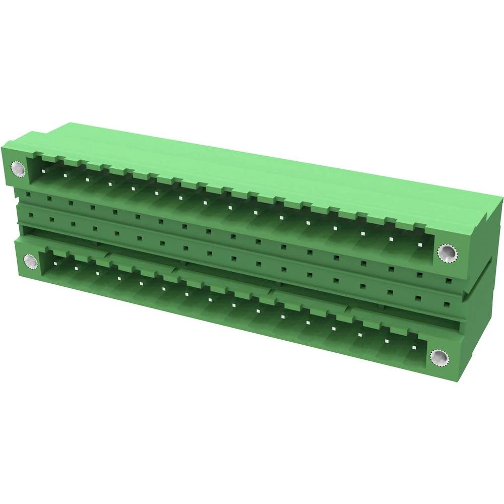 Degson Kućište utiča za tiskanu pločicu Ukupan broj polova 22 Raster: 5.08 mm 2EDGRHM-5.08-22P-14-00A(H) 90 ST slika