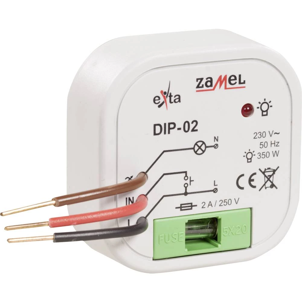 Zamel DIP-01 ugradbena prigušnica Prikladno za sijalice: sa žarnom niti i halogene sijalice slika