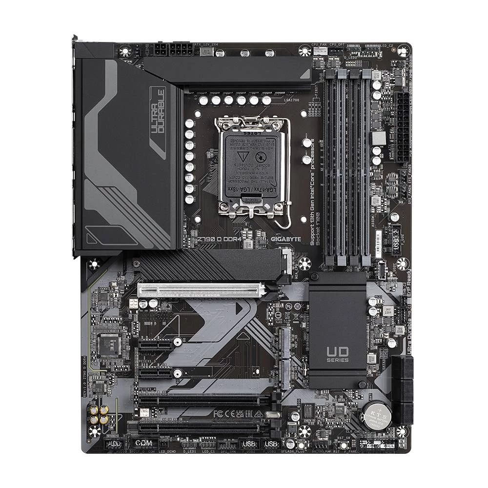Gigabyte Z790 D DDR4, Intel, LGA 1700, Intel® Celeron®, Intel® Core™ i3, Intel® Core™ i5, Intel® Core™ i7, Intel® Core™ i9,..., LGA 1700, DDR4-SDRAM, 128 GB Gigabyte Z790 D DDR4 matična ploča Baza ... slika