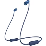 Bluetooth® Naglavne slušalice Sony WI-C310 U ušima Kontrola glasnoće, Slušalice s mikrofonom Plava boja