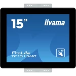 Iiyama TF1515MC-B2 LCD zaslon Energetska učinkovitost 2021 E (A - G) 38.1 cm (15 palac) 1024 x 768 piksel 4:3 8 ms VGA,