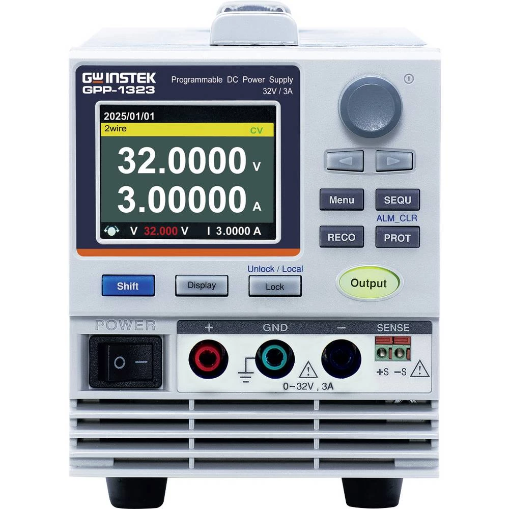 GW Instek GPP-1323 (CE) laboratorijsko napajanje, podesivo 0 - 32 V 0 - 3 A 96 W USB, LAN programabilno Broj izlaza 1 x slika