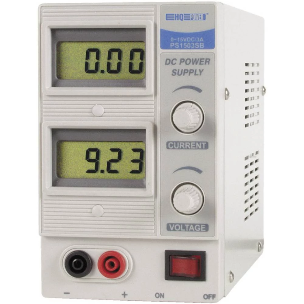 Laboratorijsko napajanje, podesivo Velleman HQ-power 0 - 15 V/DC 0 - 3 A 45 W Broj izlaza 1 x slika