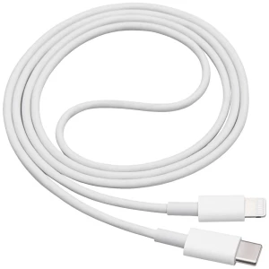 Akyga USB kabel  USB-C® utikač, Apple Lightning utikač 1 m bijela  AK-USB-35 slika