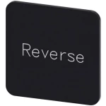 Siemens 3SU1900-0AF16-0DP0 ploča za natpise kvadratan (Š x V) 22 mm x 22 mm Reverse crna, bijela 10 St.