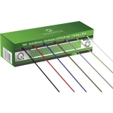 Quadrios 19011CA085 Pletenica LiFY 1 x 0.25 mm² Plava boja, Smeđa boja, Zeleno-žuta, Siva, Crvena, Crna, Bijela 70 m