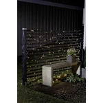 Konstsmide svjetlosna mreža s tajmerom, vanjska, na baterije 40 LED toplo bijela