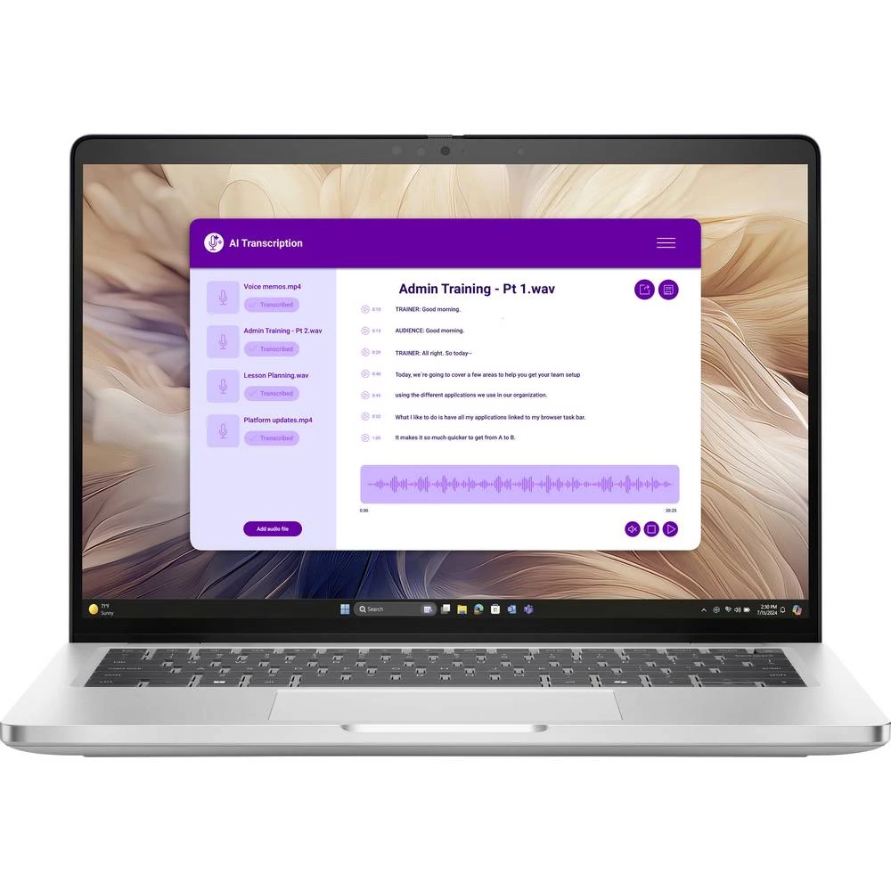 Dell Notebook Pro 14 Plus PB14250 35.6 cm (14 palac) WUXGA Intel® Core™ Ultra 7 (Series 2) 266V 16 GB RAM 512 GB SSD nje slika