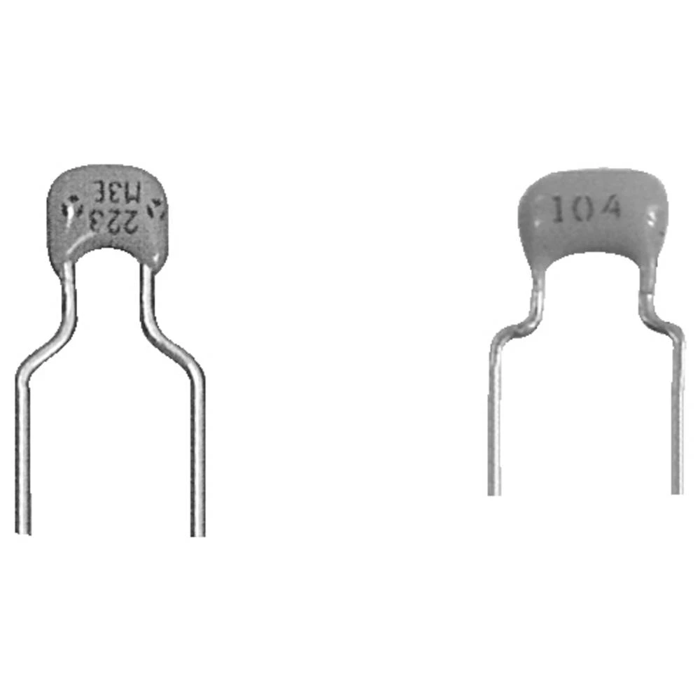 Kemet keramični kondenzator radijalno ožičen 63 V/DC 20 % (D x Š x V) 3.8 x 2.5 x 5.8 mm 1 kom. slika