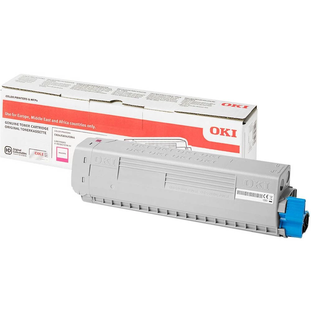 OKI Toner C824 C834 C844 47095702 Original Purpurno crven 5000 Stranica slika
