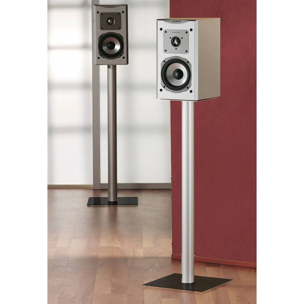 Stalak za zvučnike Togi nosač Tlo-/Udaljenost od stropa (maks.): 51 cm VCM Morgenthaler Boxero Mini Srebrna, Staklo (crno) 1 pai slika