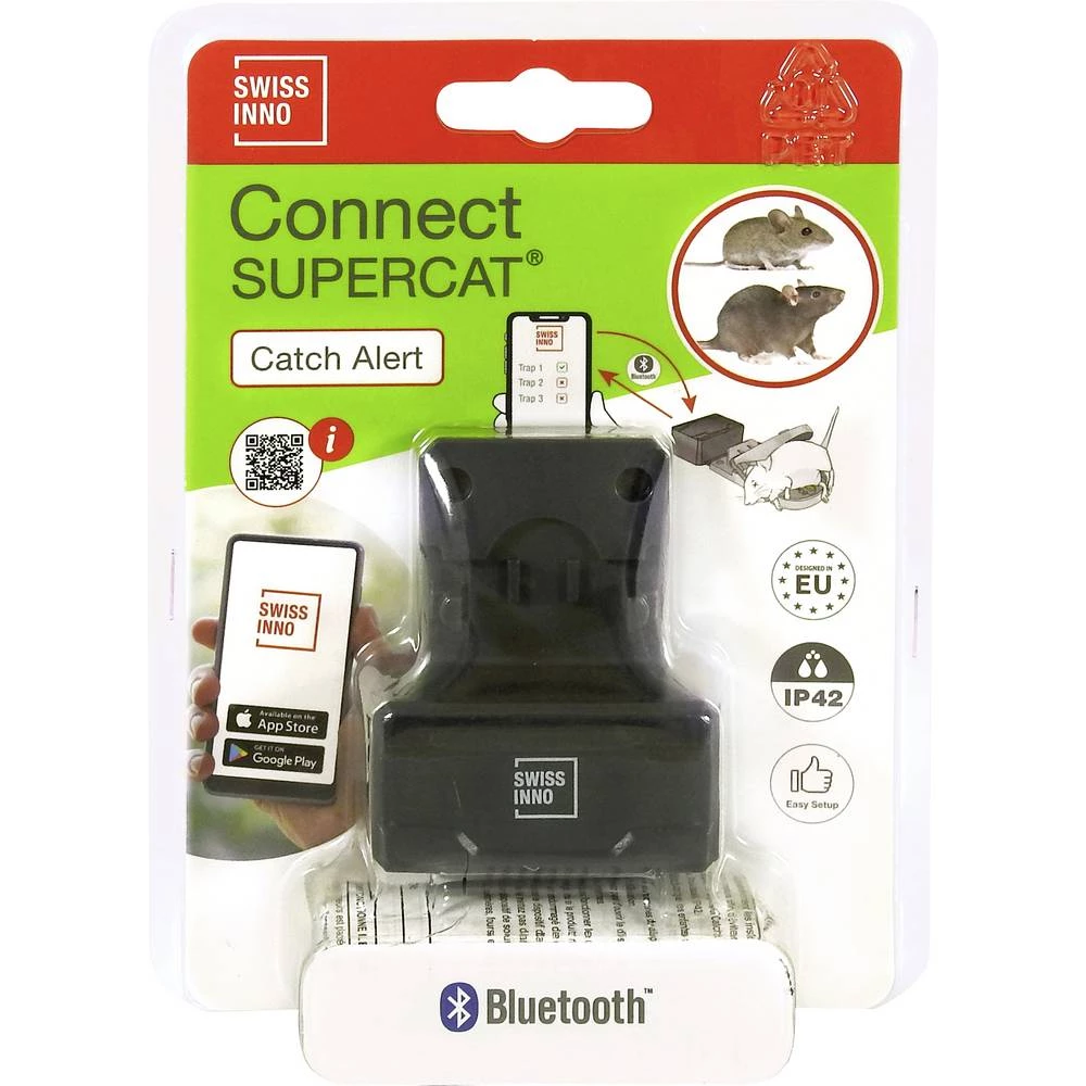 Swissinno Fangmelder Connect SuperCat mišolovka Vrsta funkcije privlačenje 1 kom. slika