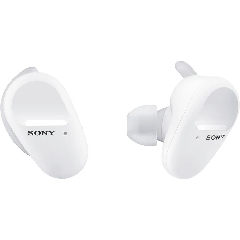 Sony WF-SP800N Bluetooth®, true wireless sportske in ear slušalice u ušima vodootporne bijela slika