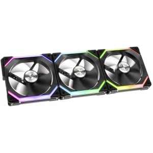 Lian Li UNI FAN SL120 RGB PWM ventilator za pc kućište crna, RGB (Š x V x D) 122.8 x 25 x 122.4 mm slika