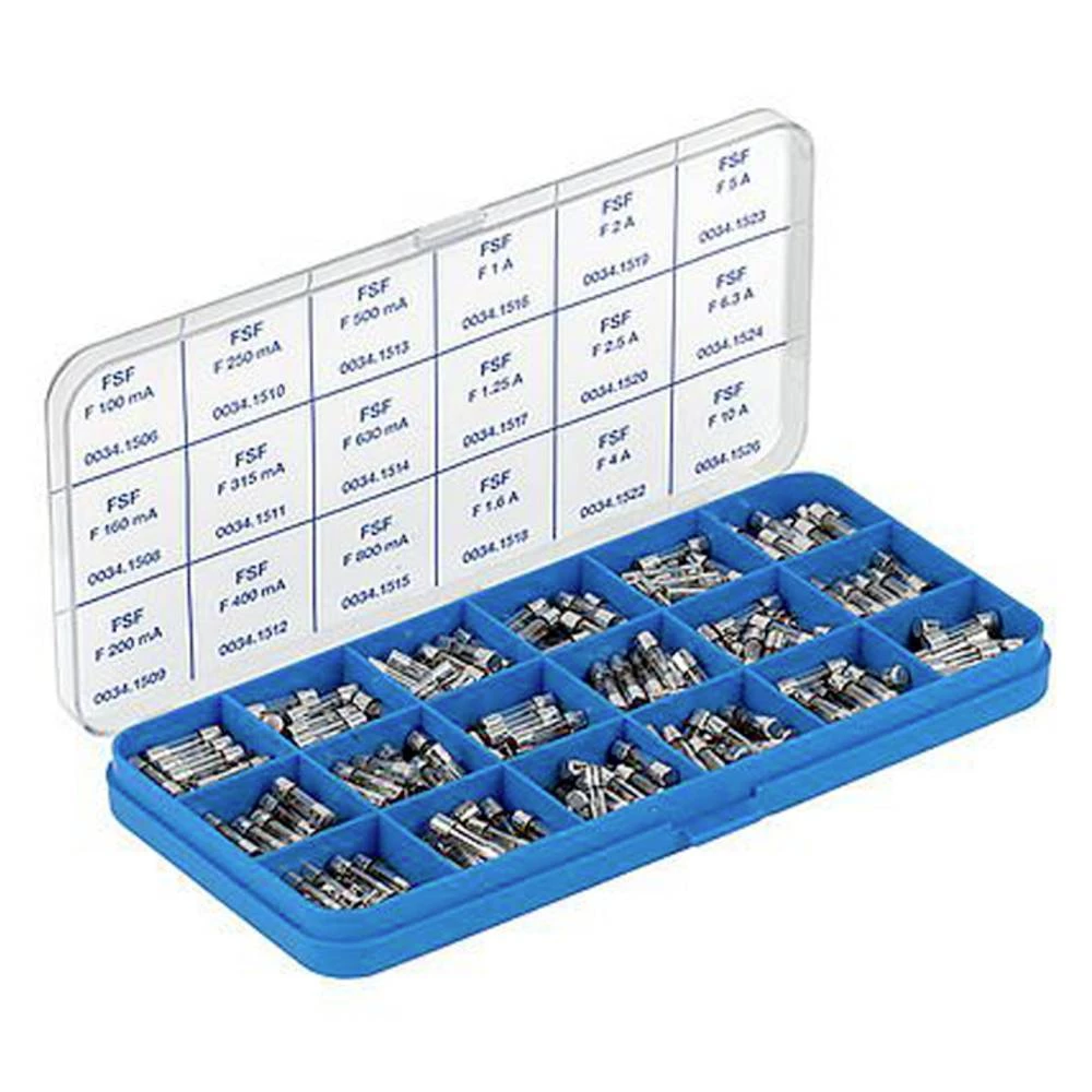 Schurter 0034.9856 0034.9856 finožični osigurač 250 V/AC brz -B- Sadržaj 1 St. slika