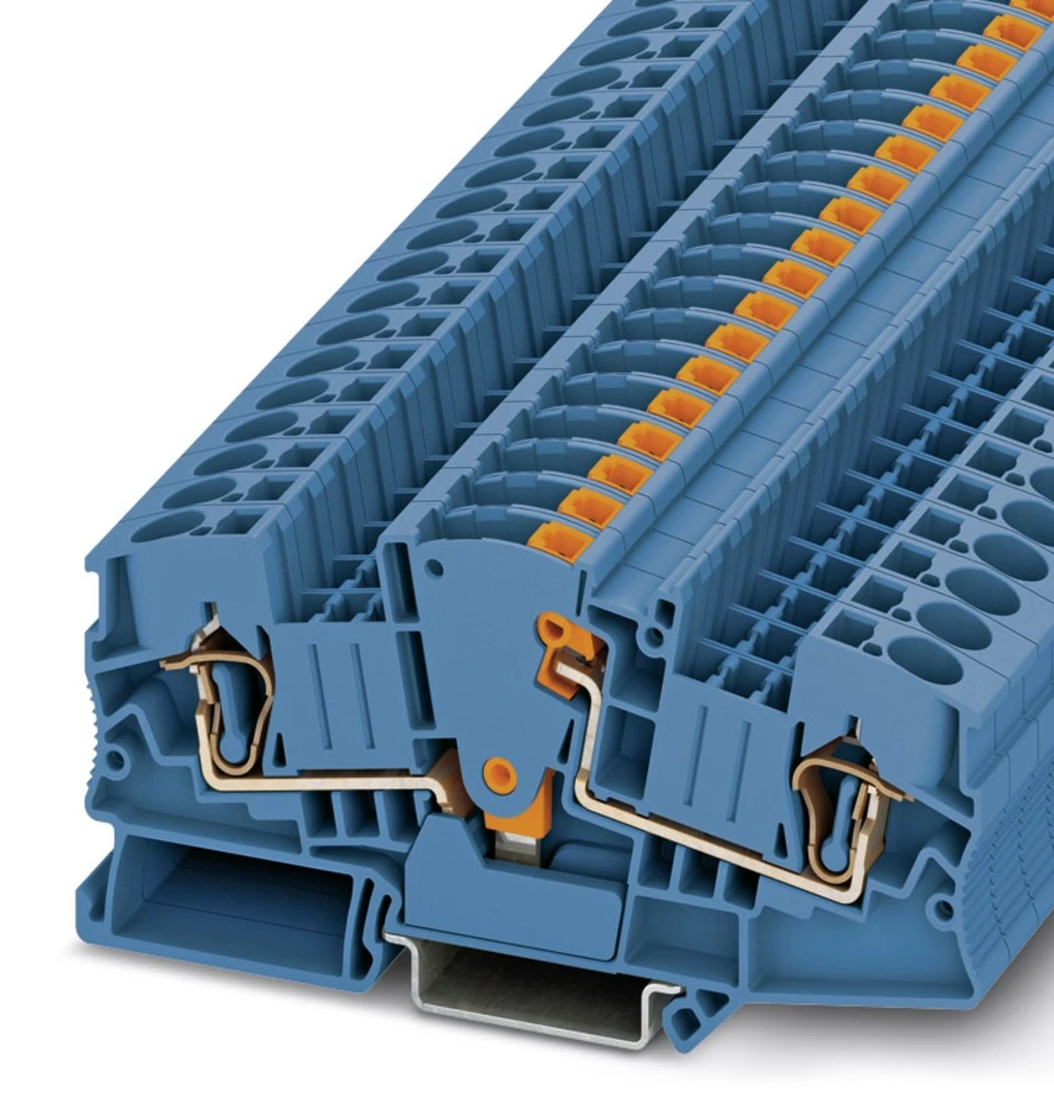 STME 6 HV BU - mjerni transformator-rastavna redna stezaljka STME 6 HV BU Phoenix Contact plave boje, sadržaj: 50 kom. slika