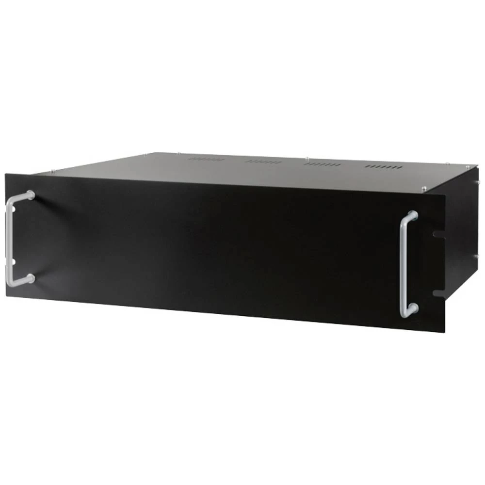 480 mm (19&quot,) prazno kućište stalka 3U komplet za montažu Blanko 207491 19'' kućište za regal (rack) 3 U čelični lim slika