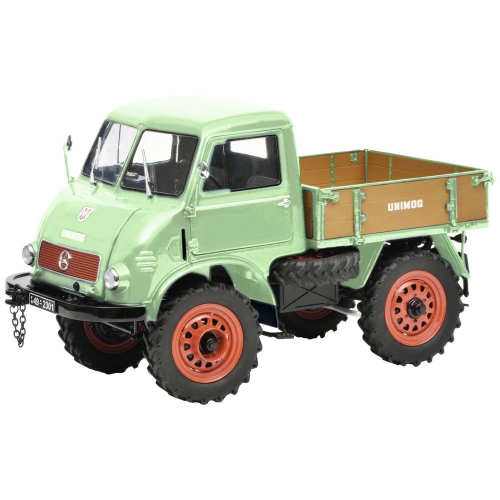 Schuco Mercedes Unimog 401 1:18 model teretnog vozila slika