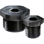 Wiska EX-EVSG 12 LT slijepi vijak otporno na udarce, zaštita od eksplozija   M12  plastika crna (RAL 9005) 100 St.